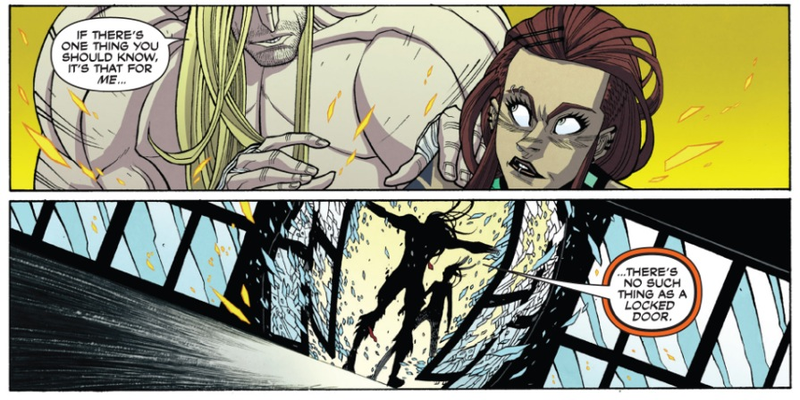 Illustration for article titled The Legend Of Luther Strode #6 is a disturbingly beautiful ballet of blood and gore